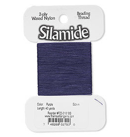 Silamide Silamide Thread Purple 40Yd