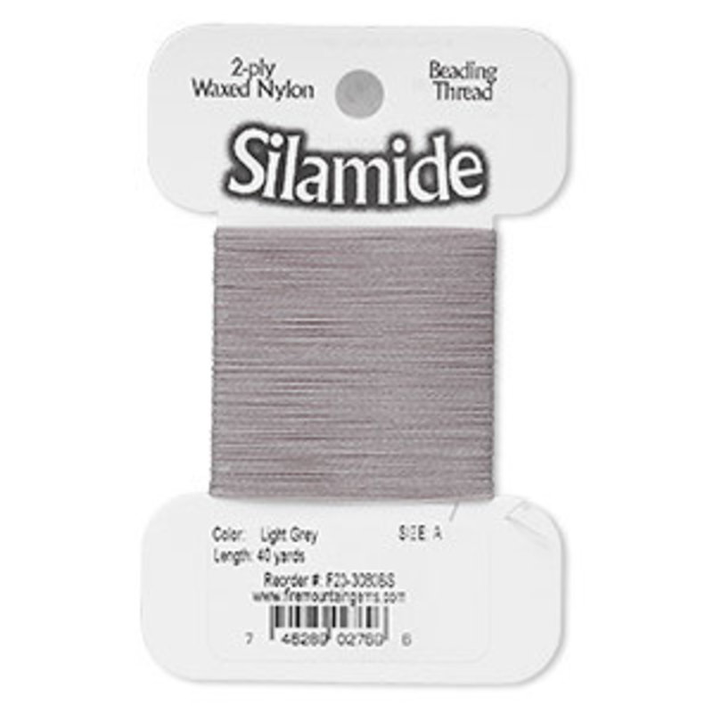 Silamide Silamide Thread Lt Grey 40Yd