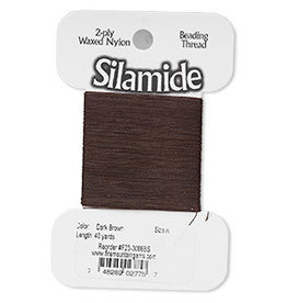 Silamide Silamide Thread Dk Brown 40Yd