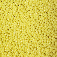 MJB #10  MJB Seed Beads   50gr  pkg Pastel Yellow