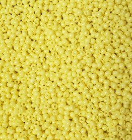 MJB #10  MJB Seed Beads   50gr  pkg Pastel Yellow