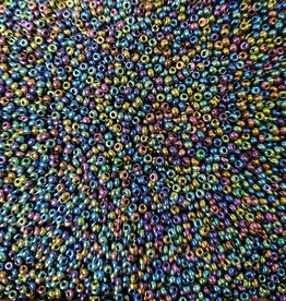 MJB #12  MJB Seed Beads   50gr  pkg  Rainbow Blackberry