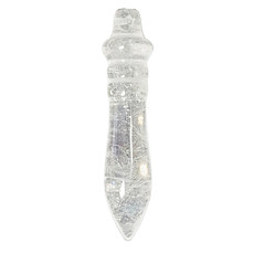 Clear Quartz Sword 2" Pendant