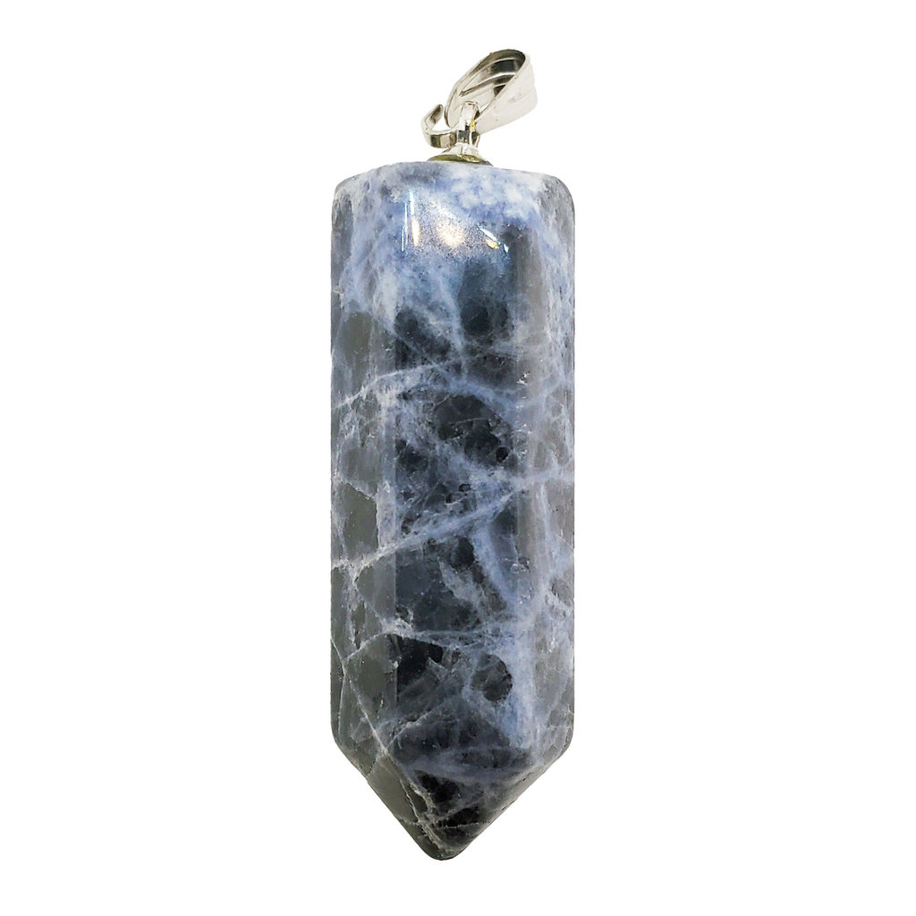 Sodalite Point 1.5" Pendant