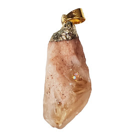 Raw Citrine Pendant