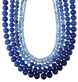 Bead World Sapphire Quartz 16" Strand