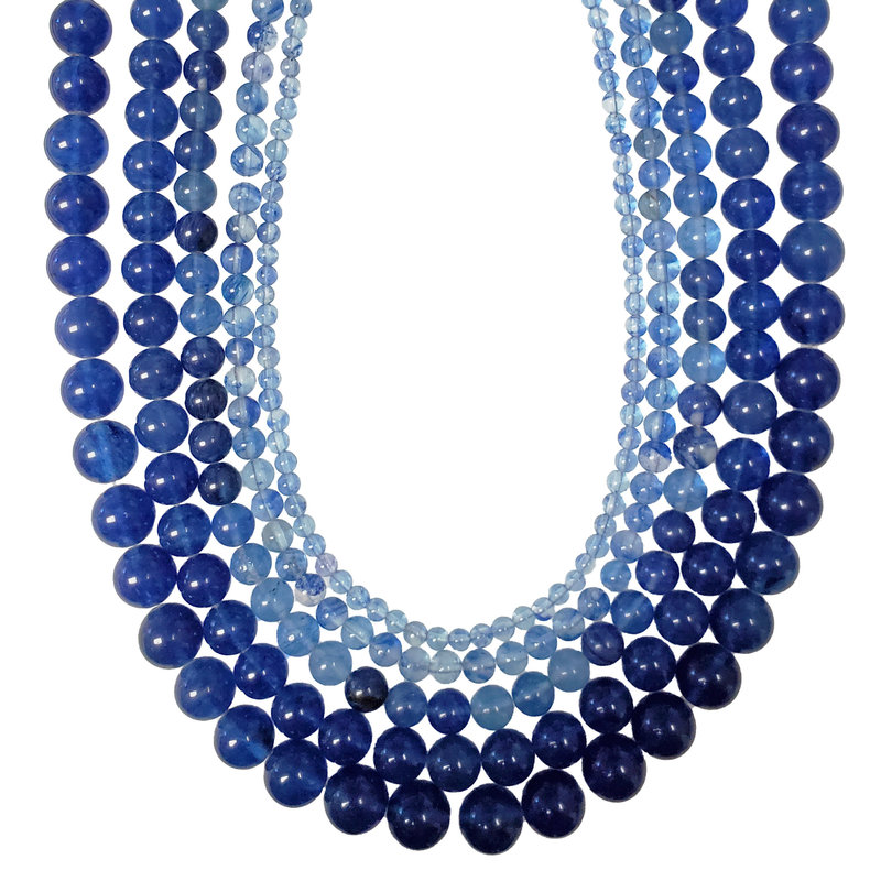 Bead World Sapphire Quartz 16" Strand