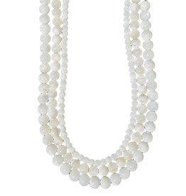 Bead World Natural Mother of Pearl 16" Strand