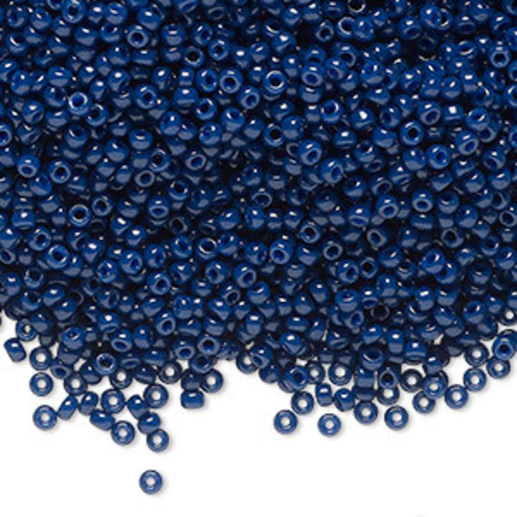 Miyuki #11 Rocaille Seed Bead Opaque Navy Blue 25gms
