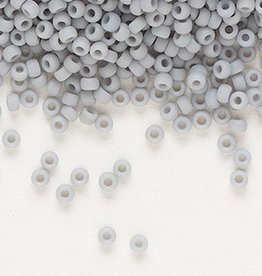 Miyuki #11 Rocaille Seed Bead Opaque Matte Grey 25gms