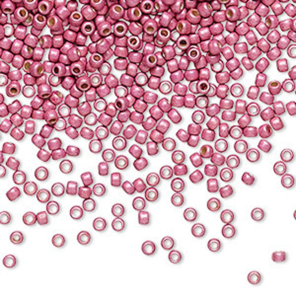Toho Toho#11 PermaFinish Opaque Matte Galvanized Pink Lilac A3030 7.5gms