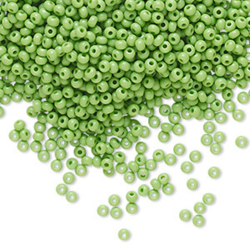 Toho Sb#11 Loose Opaque Mint Green 50gm pkg.