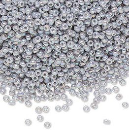 Rocaille #11 Rocaille Seed Bead Opaque Rainbow Ghost Grey 25gms