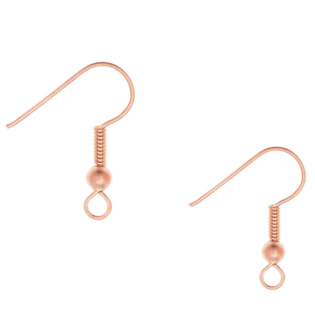 Stainless Steel Ball and Coil Earring Hooks