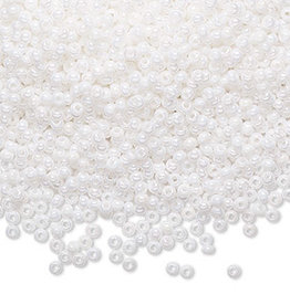 Preciosa Sb#11 Loose Opaque Rainbow Chalkwhite 50gm pkg.