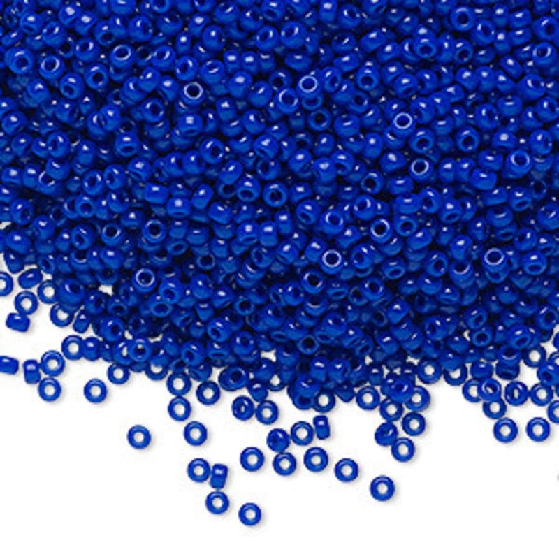 Miyuki #11 Rocaille Seed Bead Opaque Cobalt 25gms