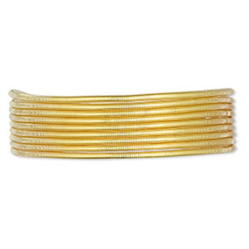 French Wire Gold-Plated Copper 0.85mm 27-30" Strand