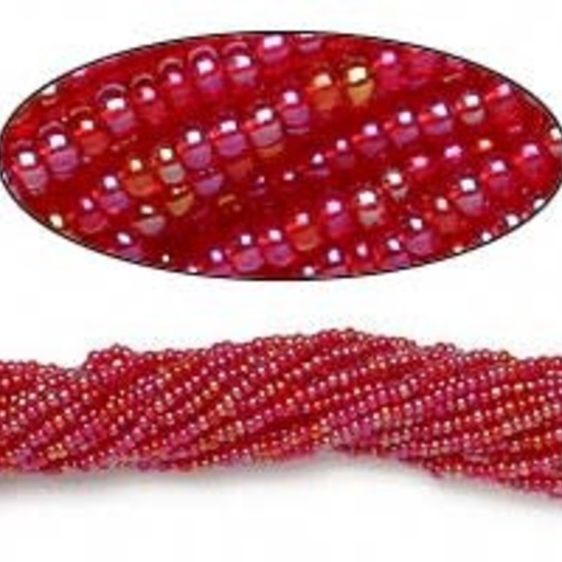 Preciosa Sb#11 Transparent Rainbow Red/Hank