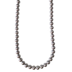 Silver Shell Pearl 16" Strand 10mm