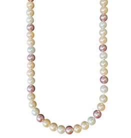 Mixed Color Shell Pearl 16" Strand 10mm