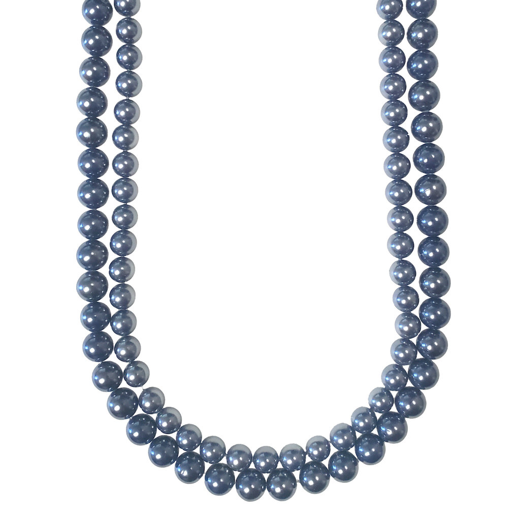 Blue Shell Pearl 16" Strand