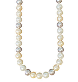Neutral Shell Pearl 16" Strand 14mm