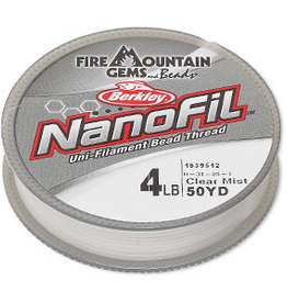Nanofil Nanofil Uni-filament Bead Thread 4Lb 50Yd