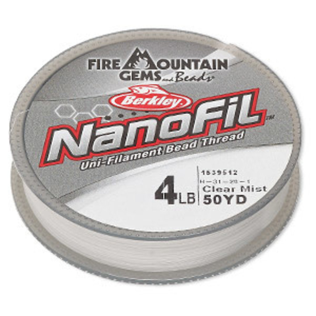 Nanofil Nanofil Uni-filament Bead Thread 4Lb 50Yd