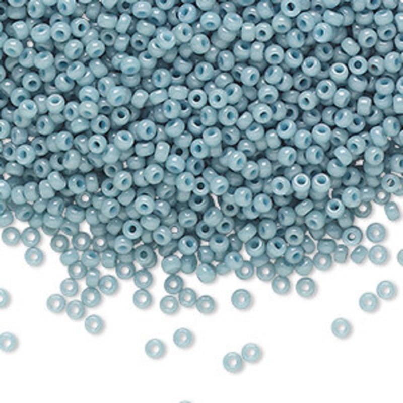 Miyuki #11 Rocaille Seed Bead Opaque Moody Blue 25gms