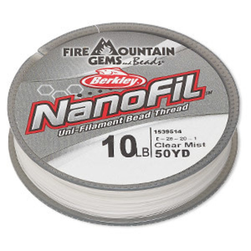 Nanofil Nanofil Uni-filament Bead Thread 10Lb 50Yd