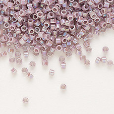 Miyuki Delica #11  Opaque Rainbow Lavender Cream DB0158    7.5gms