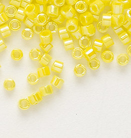 Miyuki Delica  #11 Opaque Rnbw Yellow Db0160 7.5 gram vial