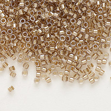 Miyuki Delica #11 Color-Line Champagne Db0907   7.5gms
