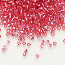 Delica  #11 S-Lined Rose Db1338   7.5gms