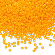 Preciosa Sb#11 Loose Opaque Orange 50gm pkg.