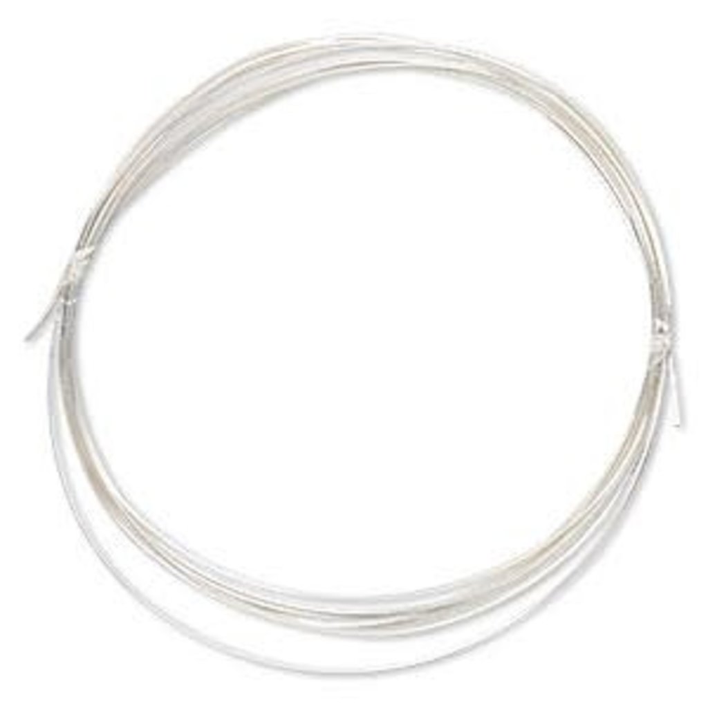 Sterling Silver-Filled Half-Hard Square Wire 24Gauge 5Ft.