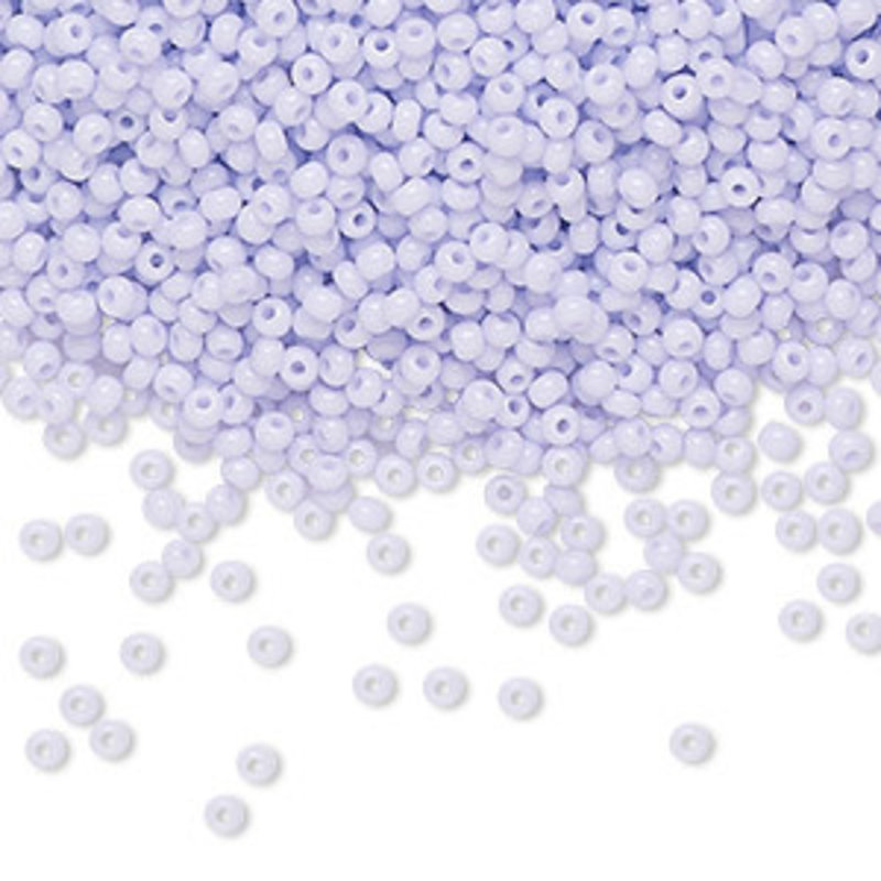 Preciosa Sb#11 Loose Opaque Lilac 50gm pkg.