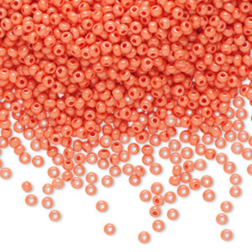 Preciosa Sb#11 Loose Opaque Terra Intensive Orange 50gram pkg.