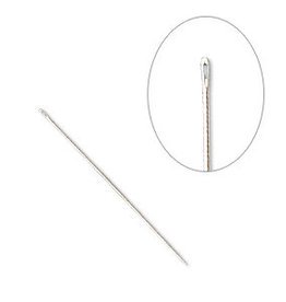 Glovers John James Nickel-Plated Steel Beading Needle #11 25Pcs
