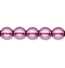 Bead World Glass Pearl Purple