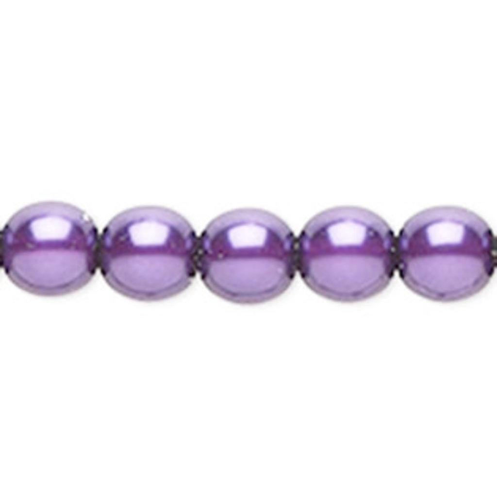 Bead World Glass Pearl Violet