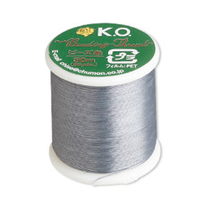 K.O. beading thread B 50m přírodní No.3