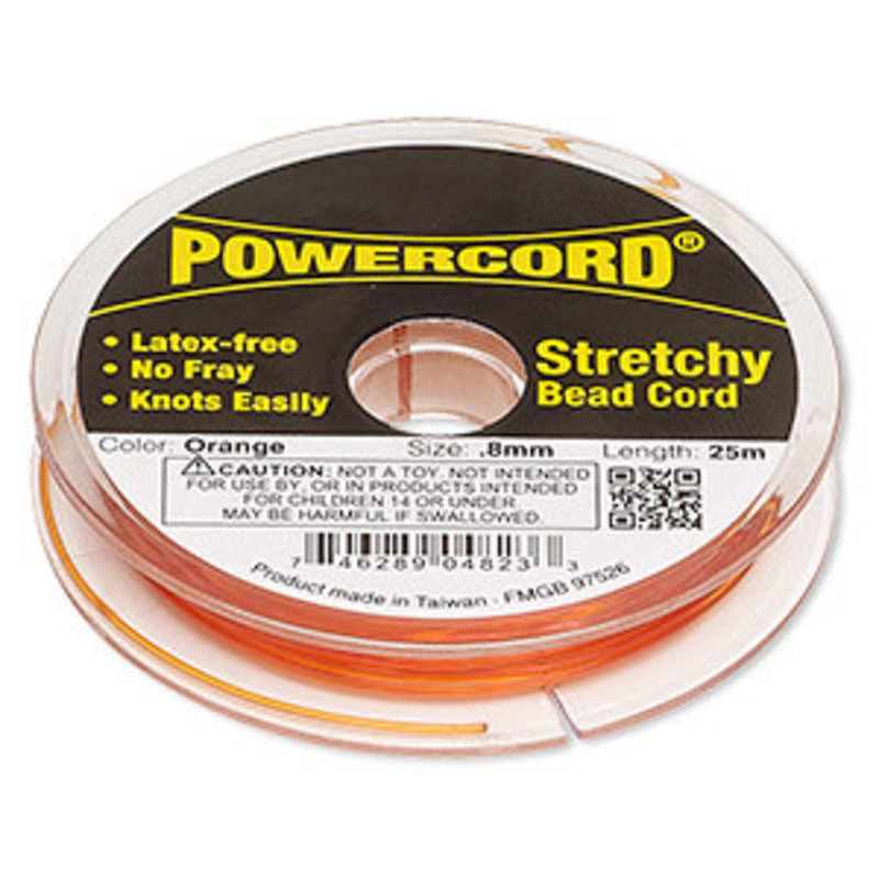 Powercord Powercord Orange 0.8Mm 25M