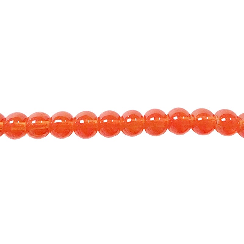 Glass Bead Translucent Orange