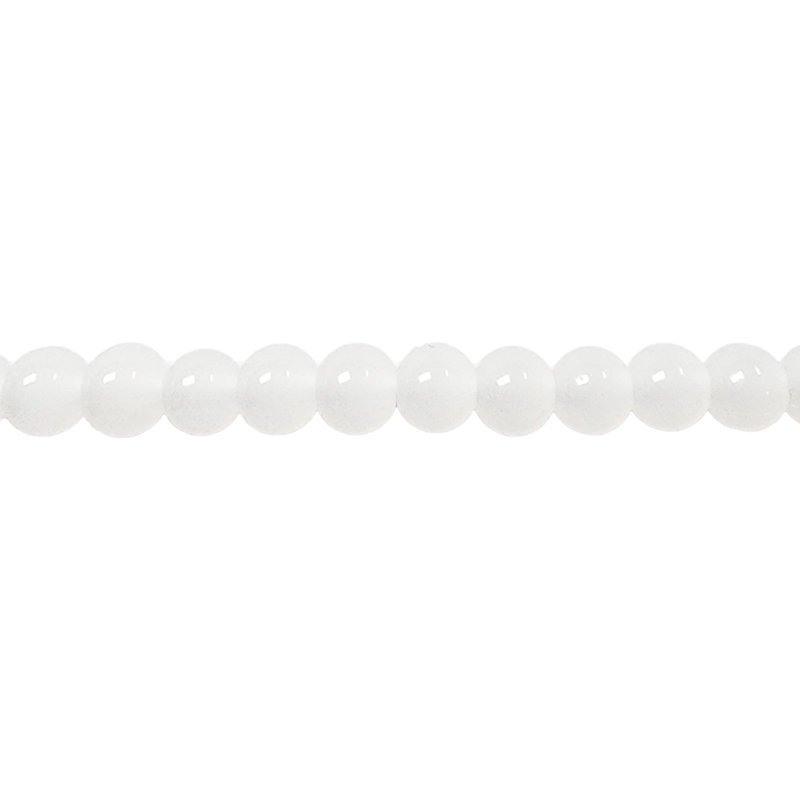 Glass Bead Translucent White