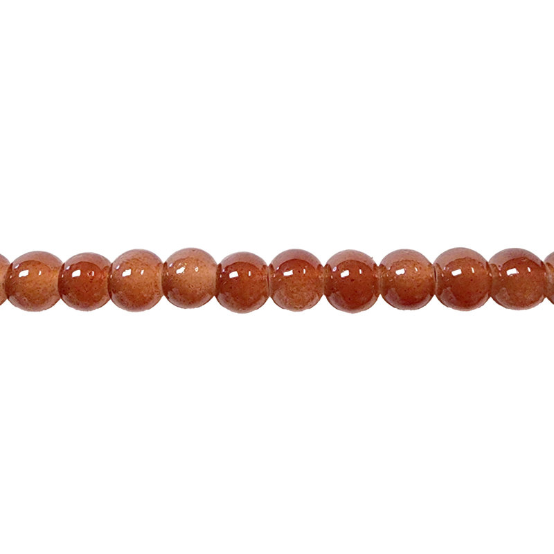 Glass Bead Translucent Brown