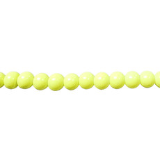 Glass Bead Opaque Yellow Green