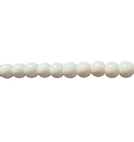 Glass Bead Opaque Alabaster