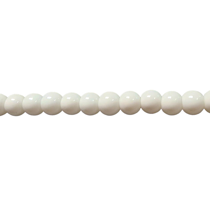 Glass Bead Opaque Alabaster