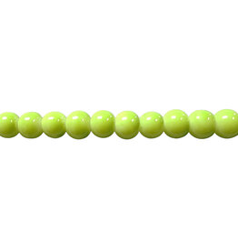 Glass Bead Opaque Chartreuse